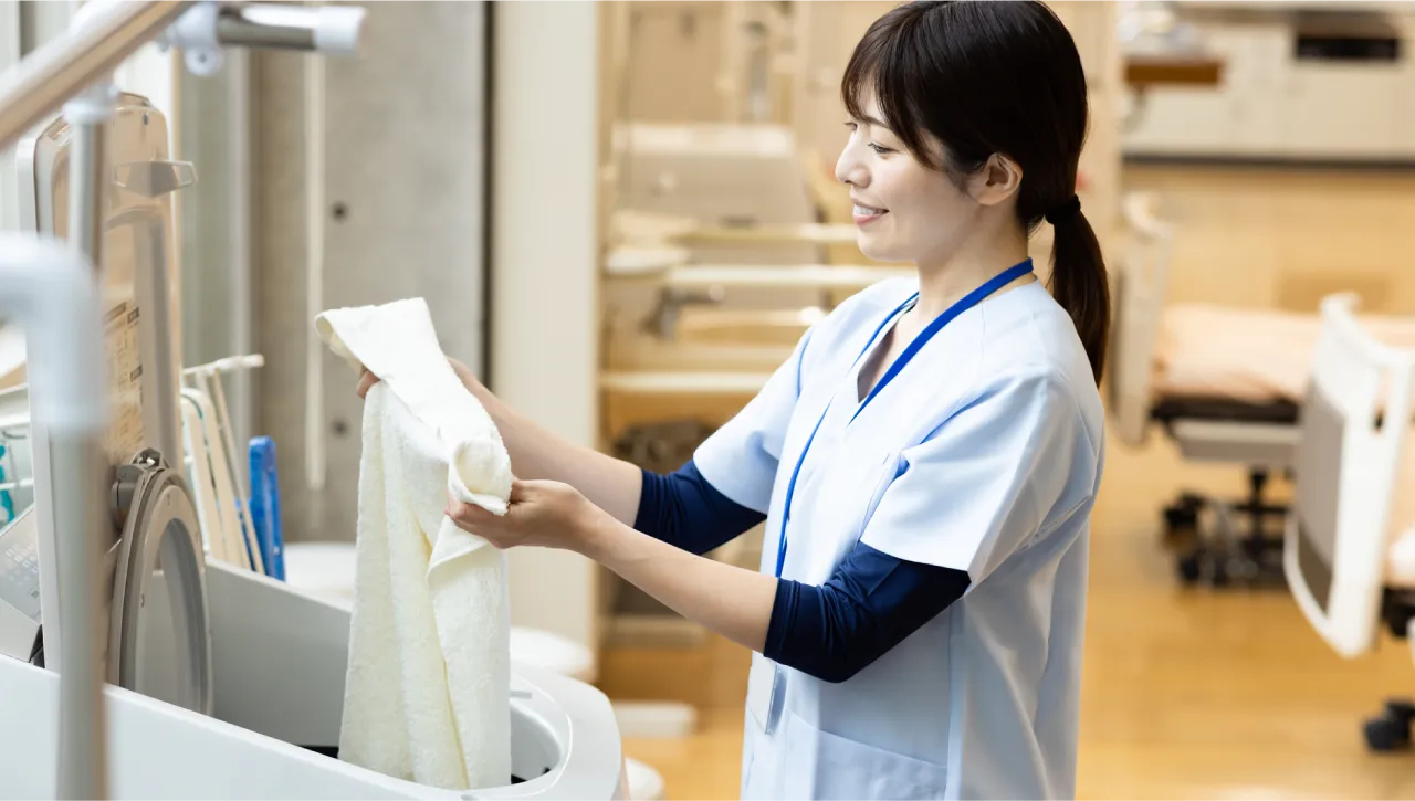 褥瘡を徹底的に予防します